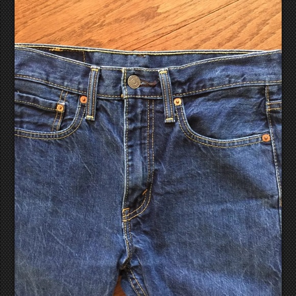 Levi's 522 Men's Size W28 L30 Blue Classic - Picture 3 of 7